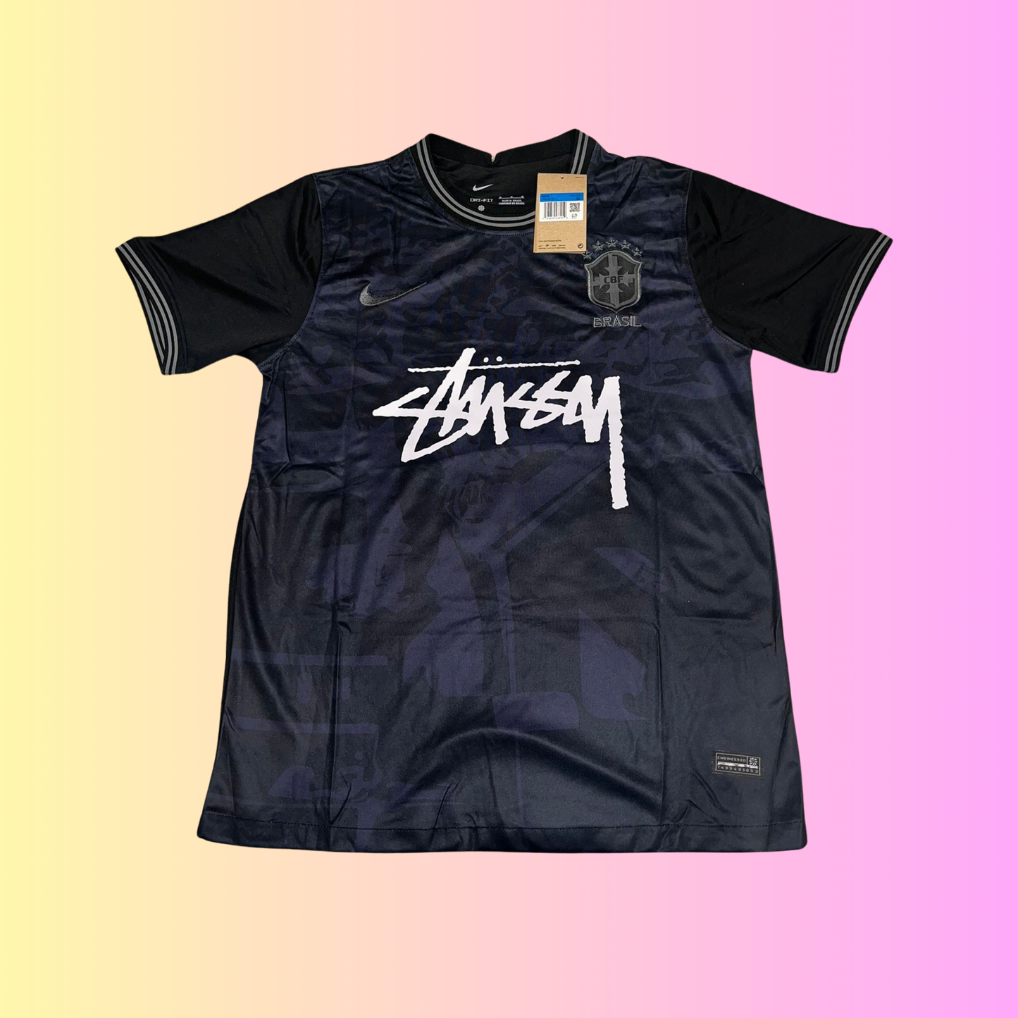 Nike x Stüssy Limited Edition Yin-Yang Brasil Jersey